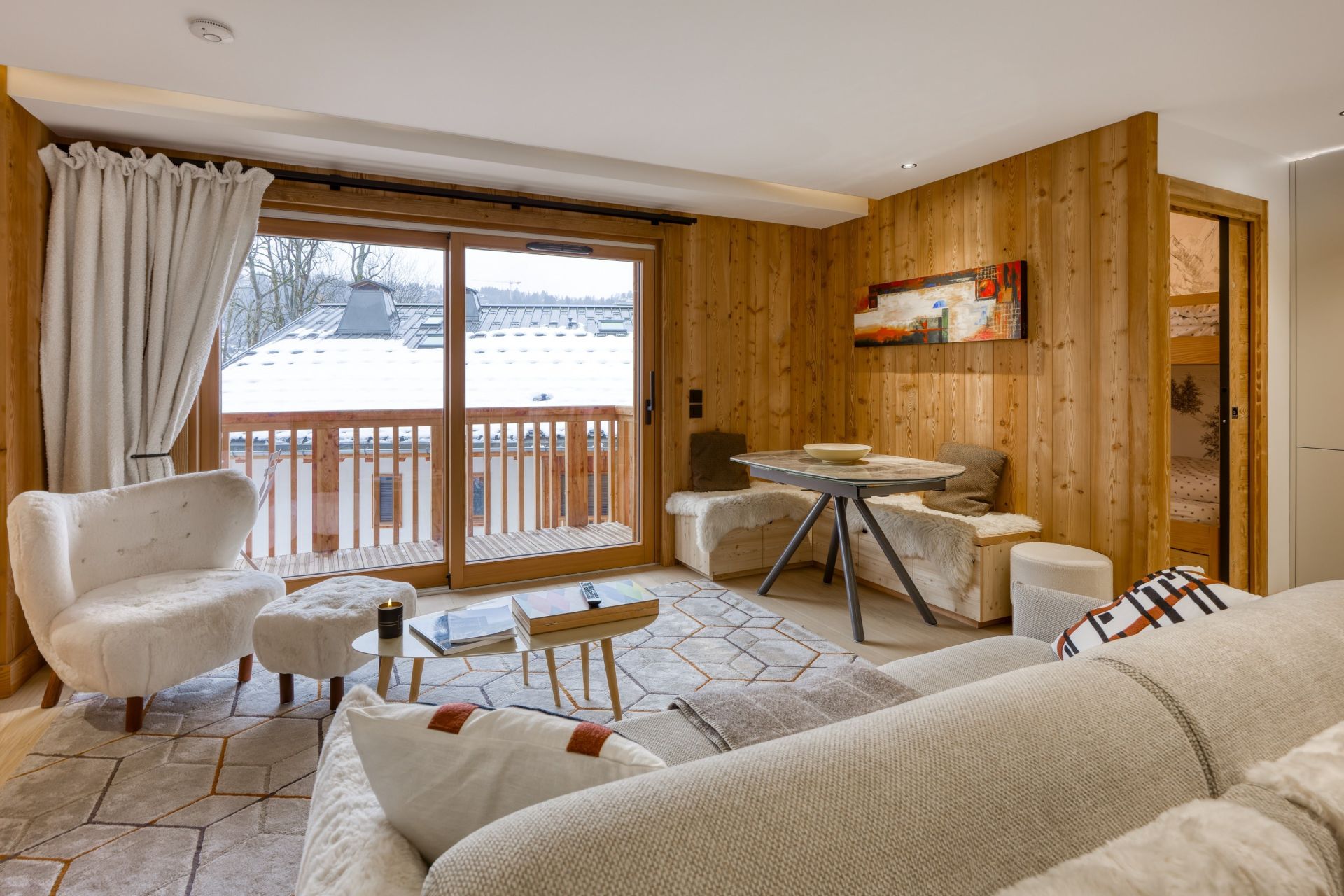 appartement de luxe 3 Pièces en location saisonnière sur MEGEVE (74120)