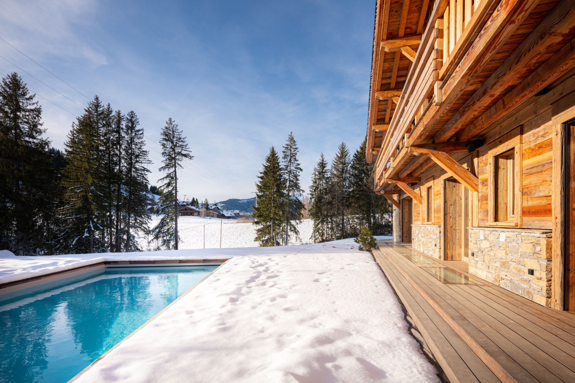 chalet de luxe 10 Pièces en location saisonnière sur MEGEVE (74120)