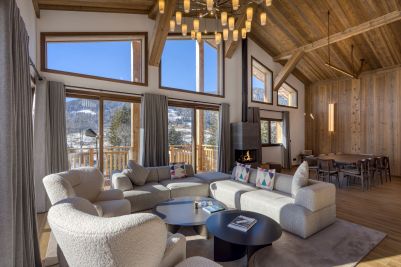 Location saisonnière Chalet de luxe Megève 6&nbsp;Pièces 276&nbsp;m²