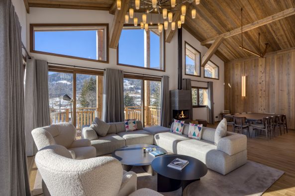 Rental Luxury chalet Megève 6&nbsp;Rooms 276&nbsp;m²
