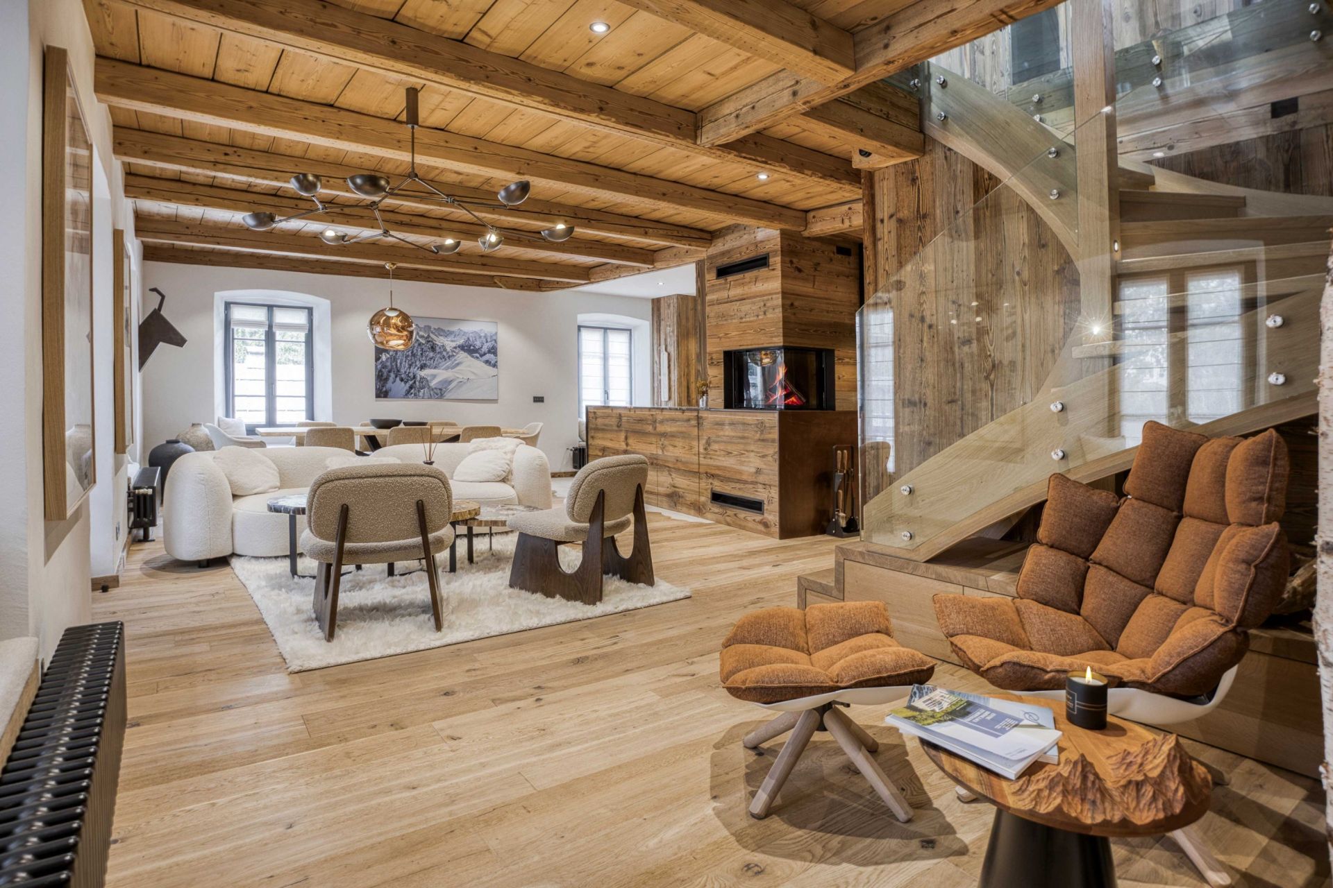 luxury apartment 6 Rooms for seasonal rent on MEGEVE (74120)