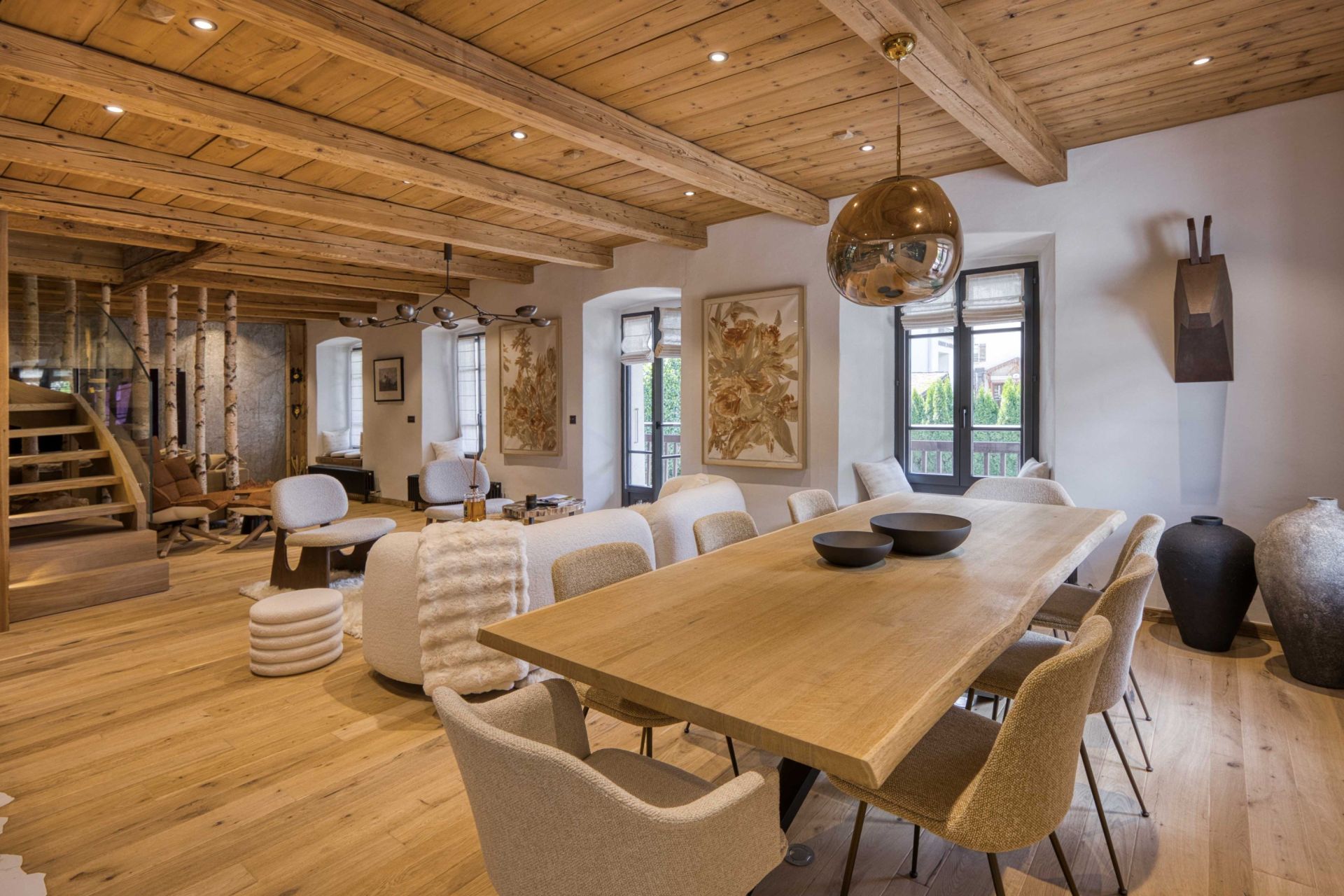 luxury apartment 6 Rooms for seasonal rent on MEGEVE (74120)