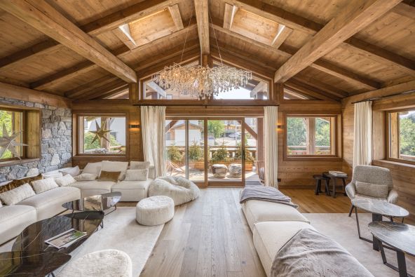 Vente Chalet de luxe Megève 9&nbsp;Pièces 336&nbsp;m²