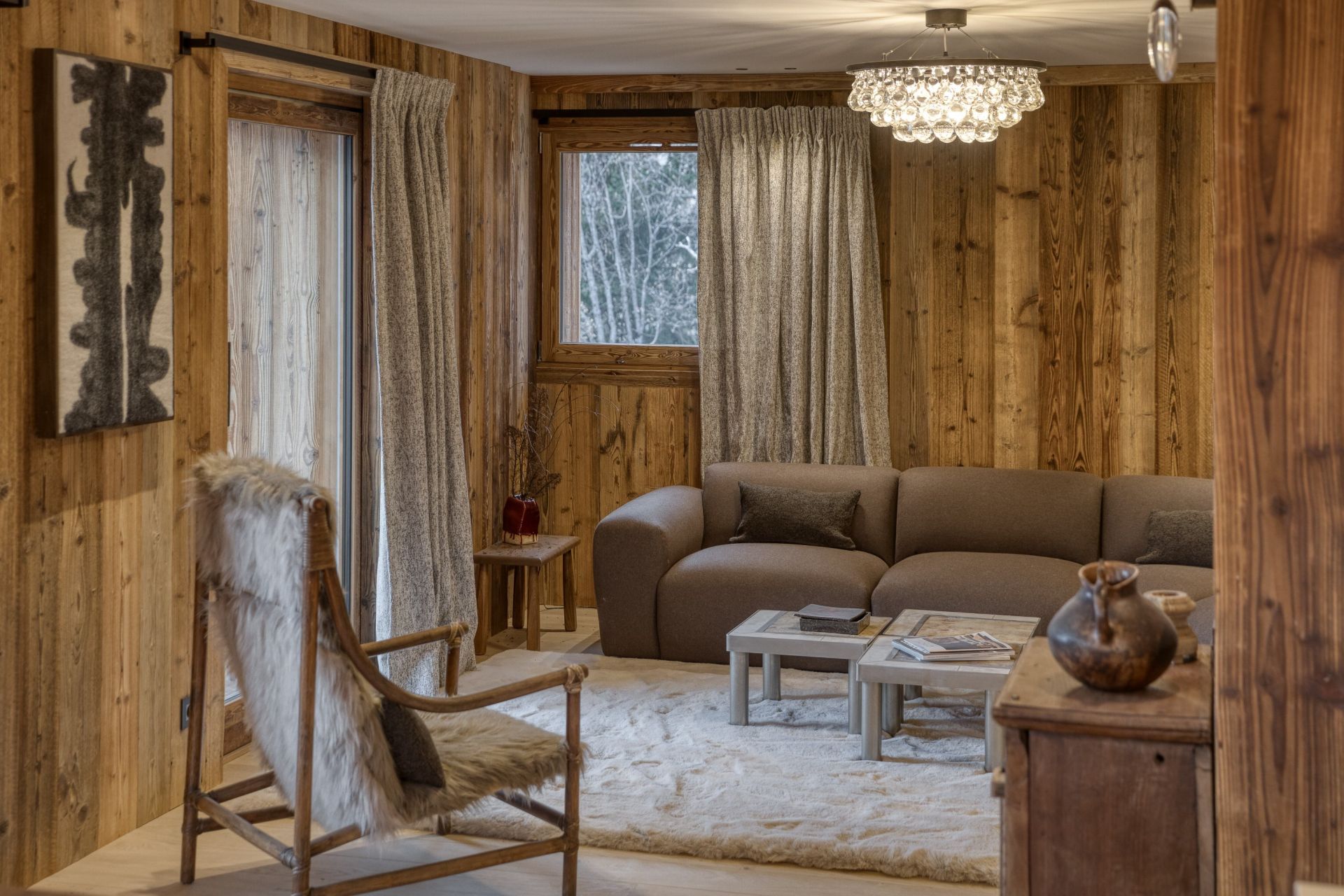 luxury apartment 5 Rooms for seasonal rent on MEGEVE (74120)
