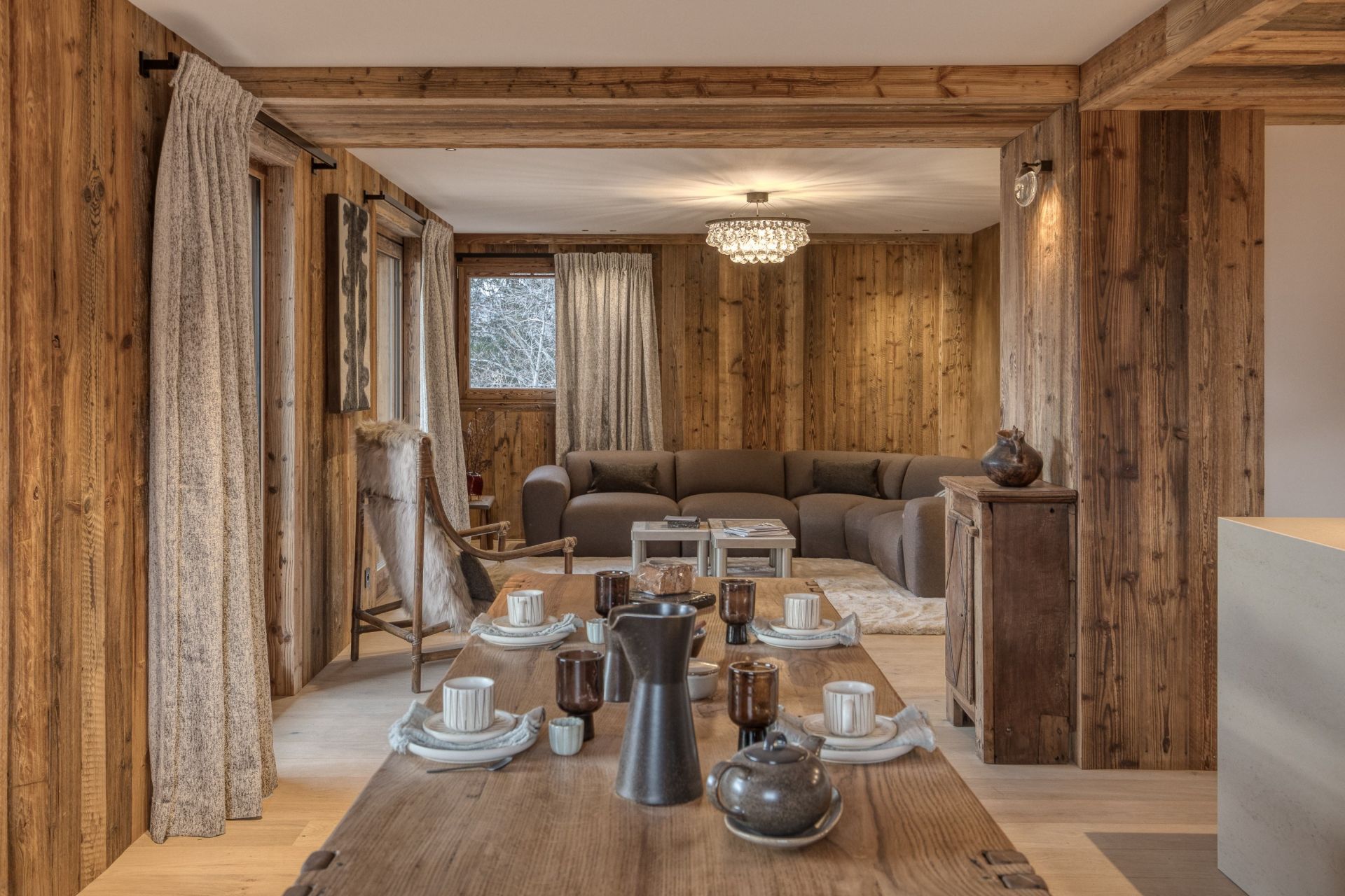 luxury apartment 5 Rooms for seasonal rent on MEGEVE (74120)