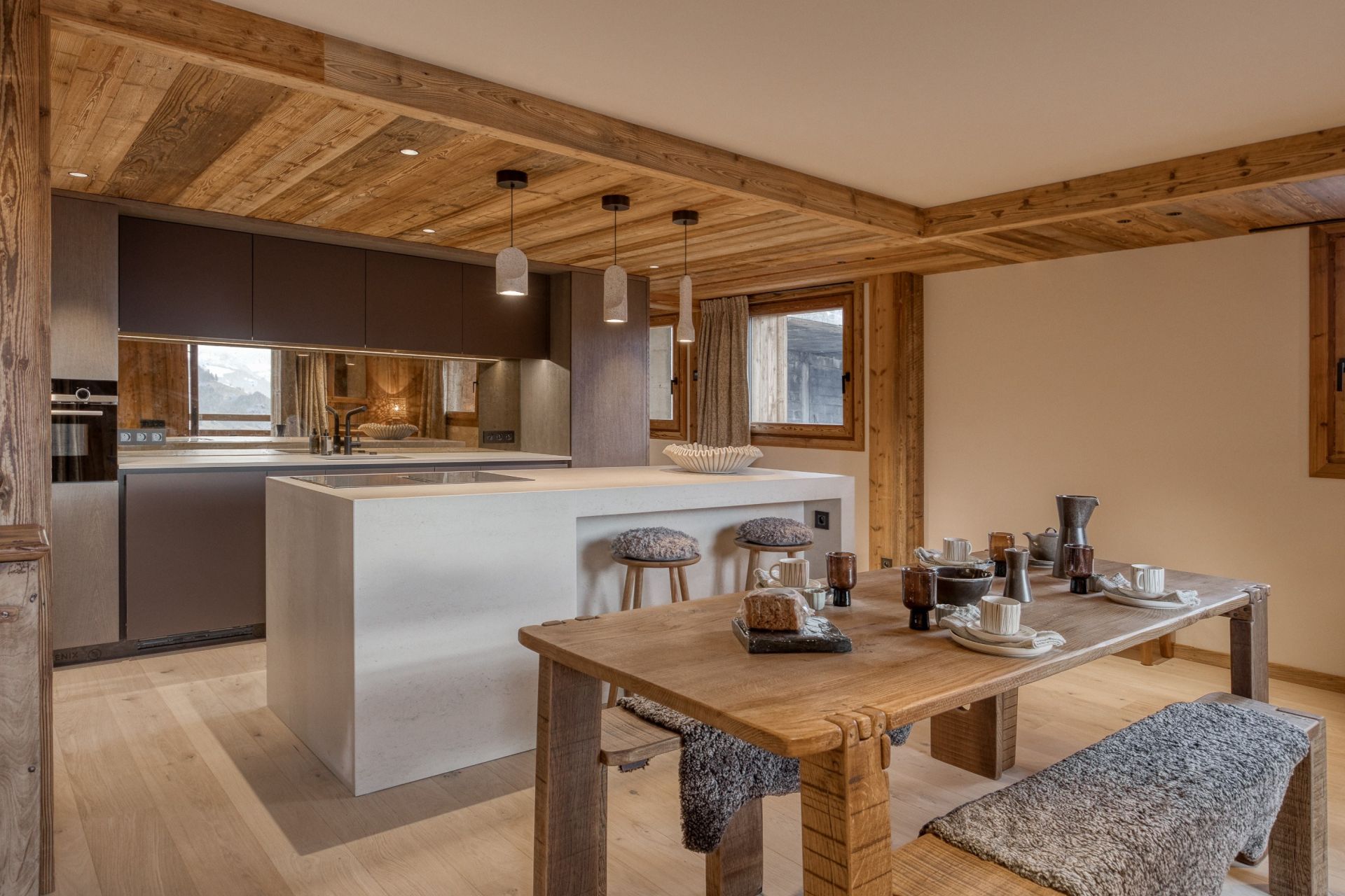 luxury apartment 5 Rooms for seasonal rent on MEGEVE (74120)