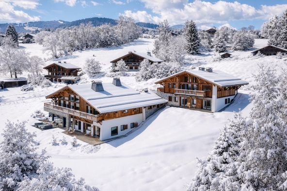 Vente Chalet de luxe Megève 13&nbsp;Pièces 599&nbsp;m²
