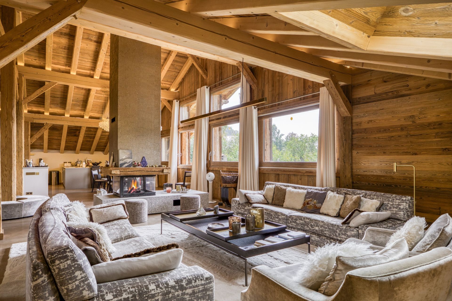chalet de luxe 8 Pièces en location saisonnière sur MEGEVE (74120)
