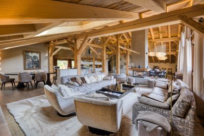 Location saisonnière Chalet de luxe Megève 8&nbsp;Pièces 500&nbsp;m²
