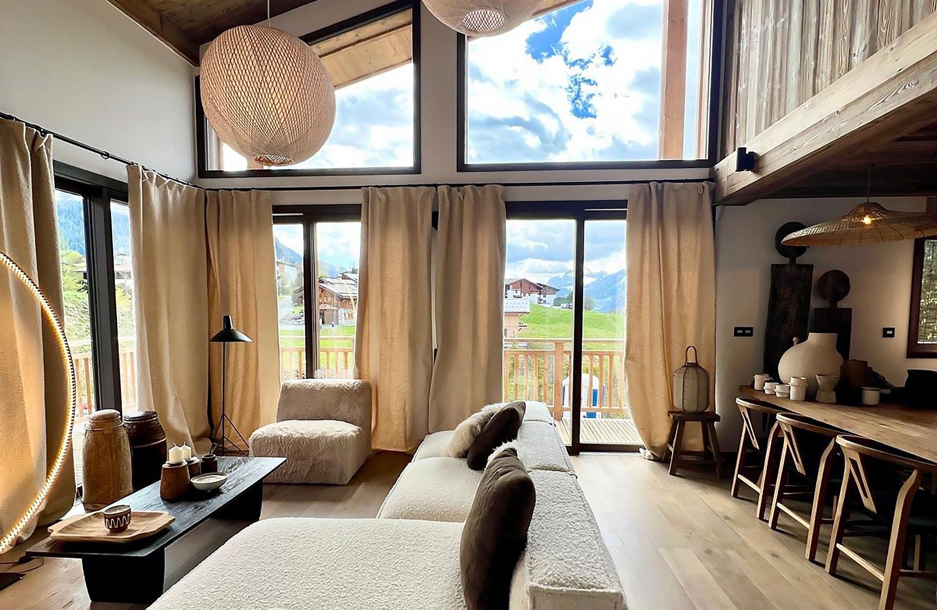 chalet de luxe 8 Pièces en location saisonnière sur MEGEVE (74120)