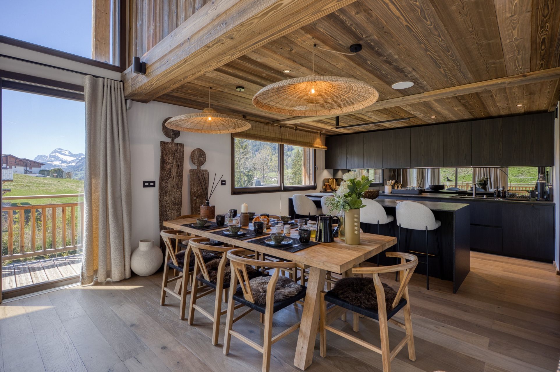 chalet de luxe 8 Pièces en location saisonnière sur MEGEVE (74120)
