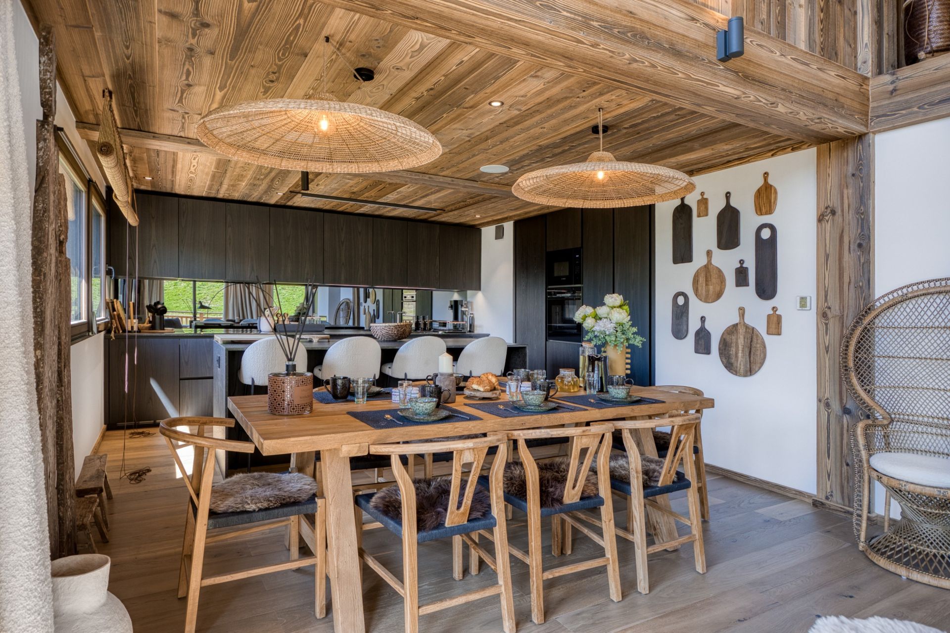 chalet de luxe 8 Pièces en location saisonnière sur MEGEVE (74120)