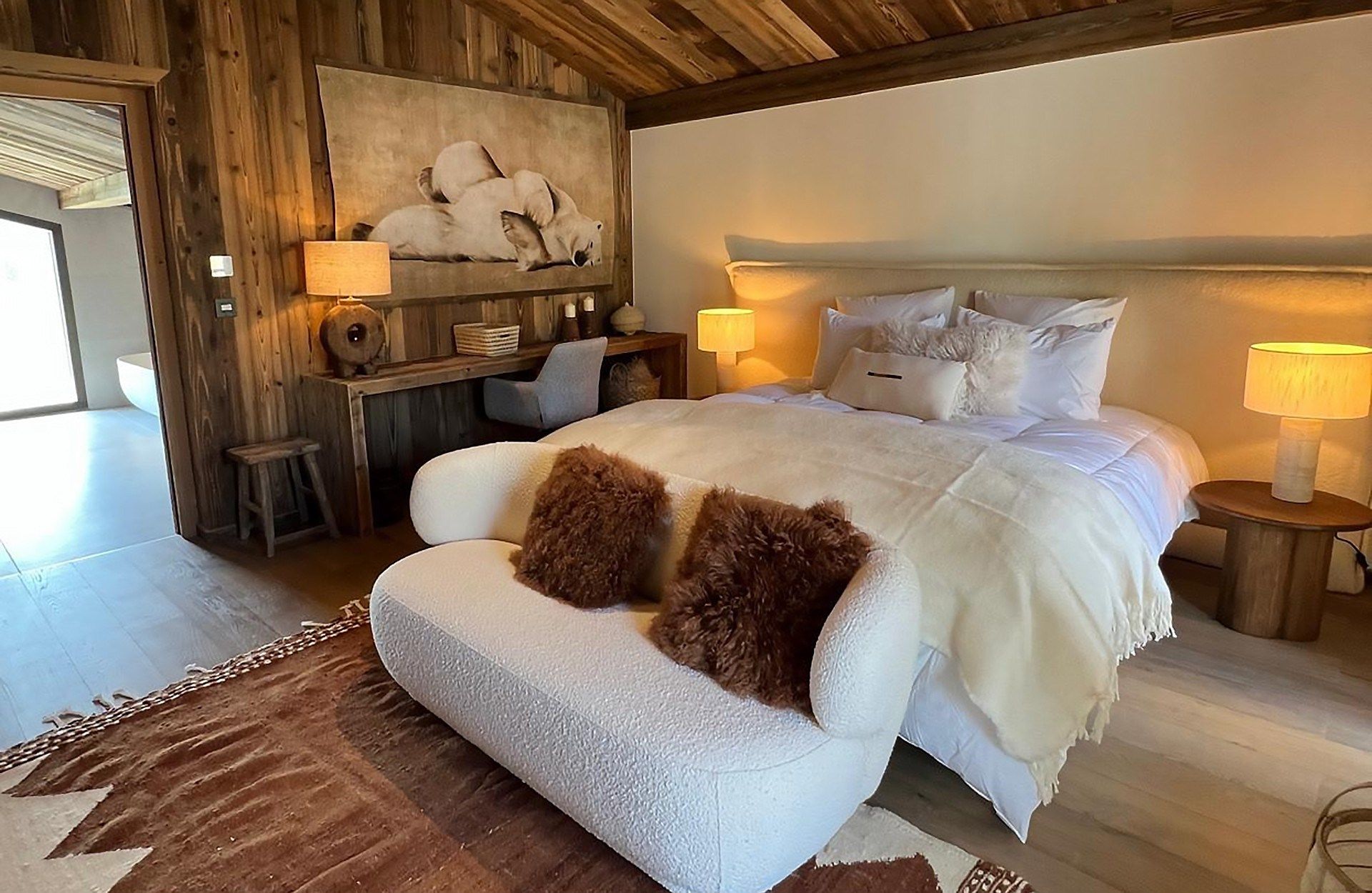chalet de luxe 8 Pièces en location saisonnière sur MEGEVE (74120)