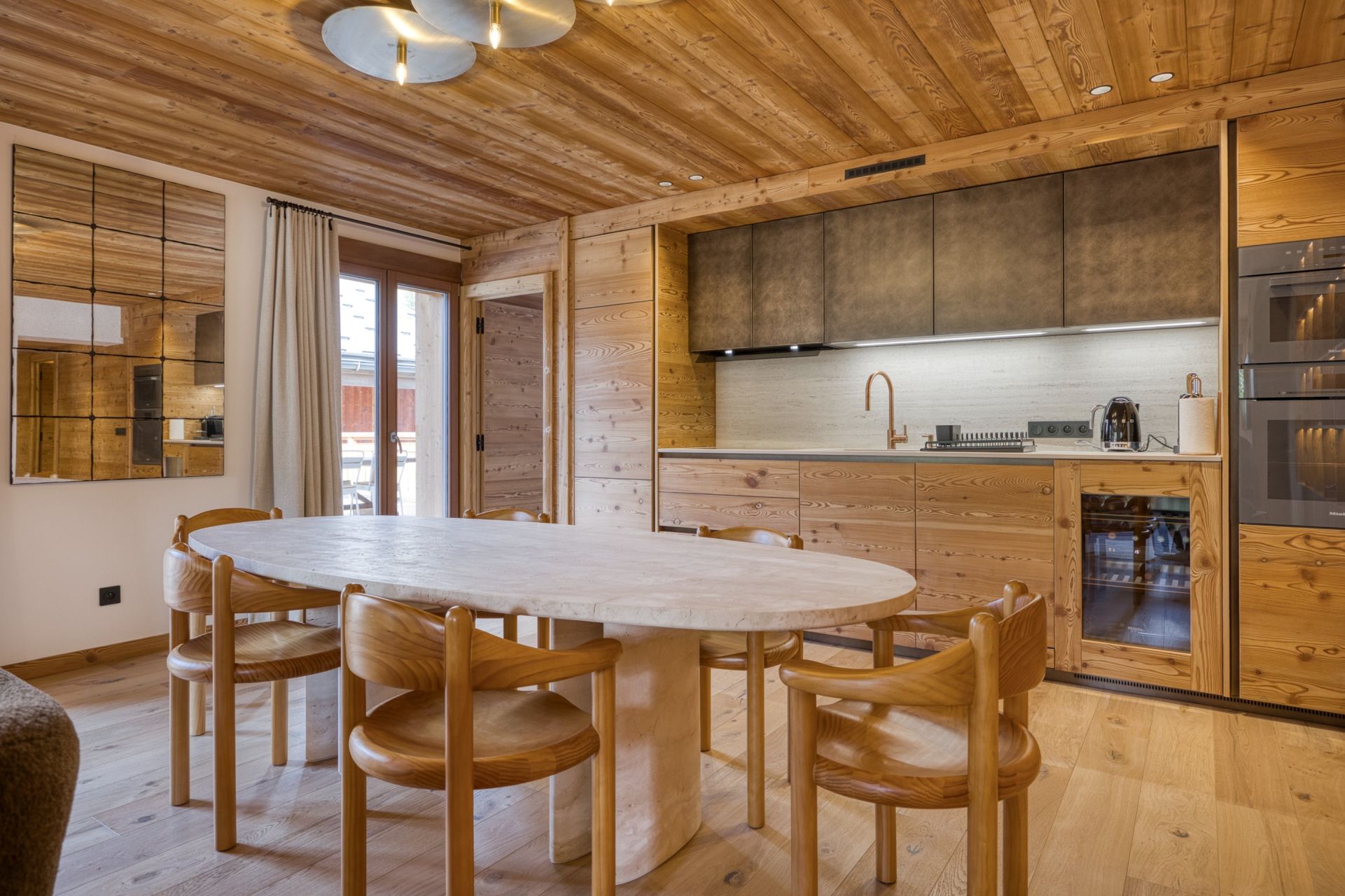 luxury apartment 5 Rooms for seasonal rent on MEGEVE (74120)