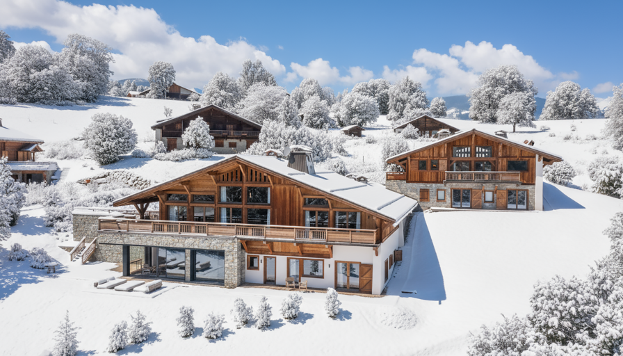 luxury chalet 13 Rooms for seasonal rent on MEGEVE (74120)