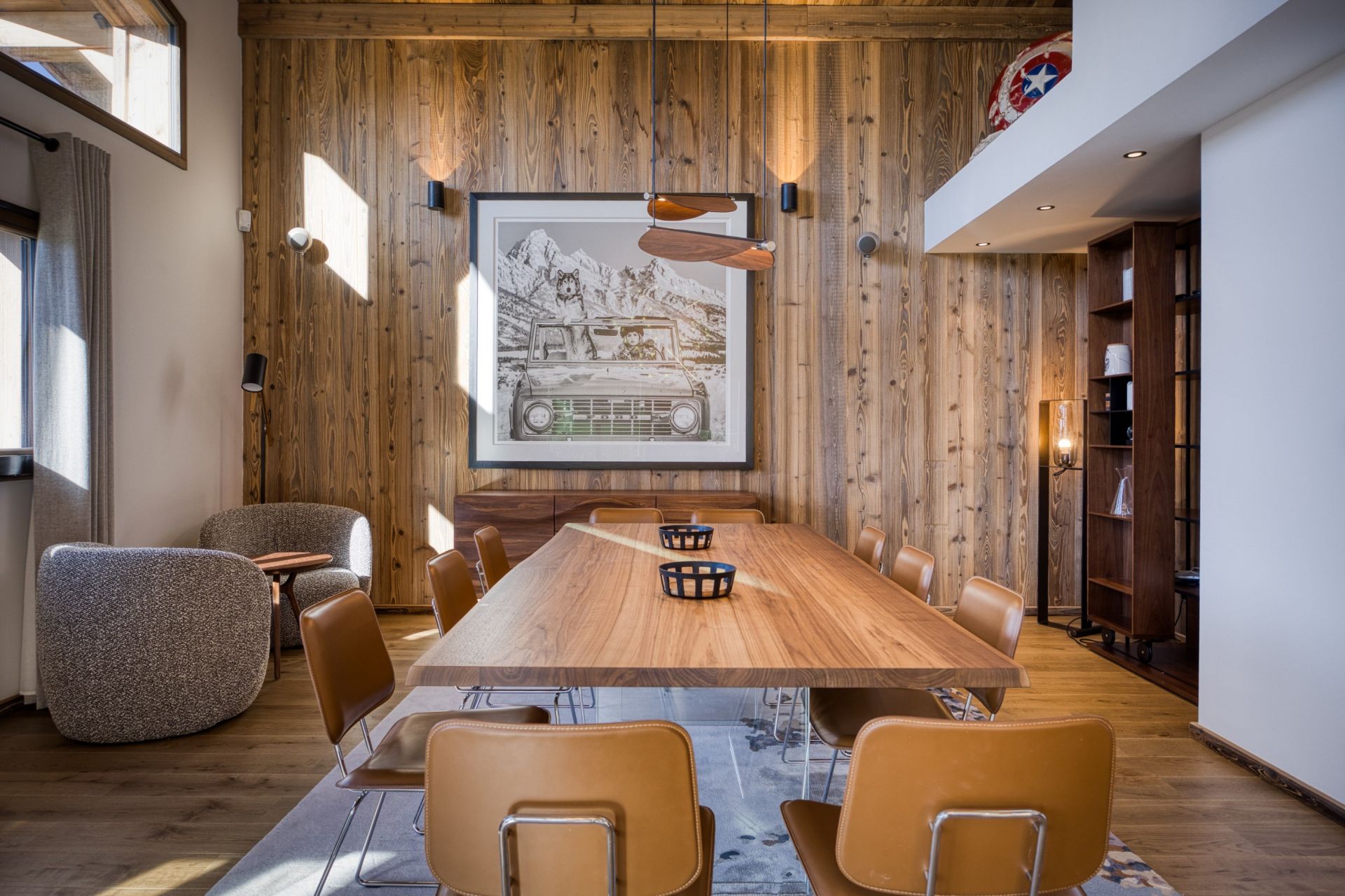 luxury chalet 8 Rooms for seasonal rent on MEGEVE (74120)