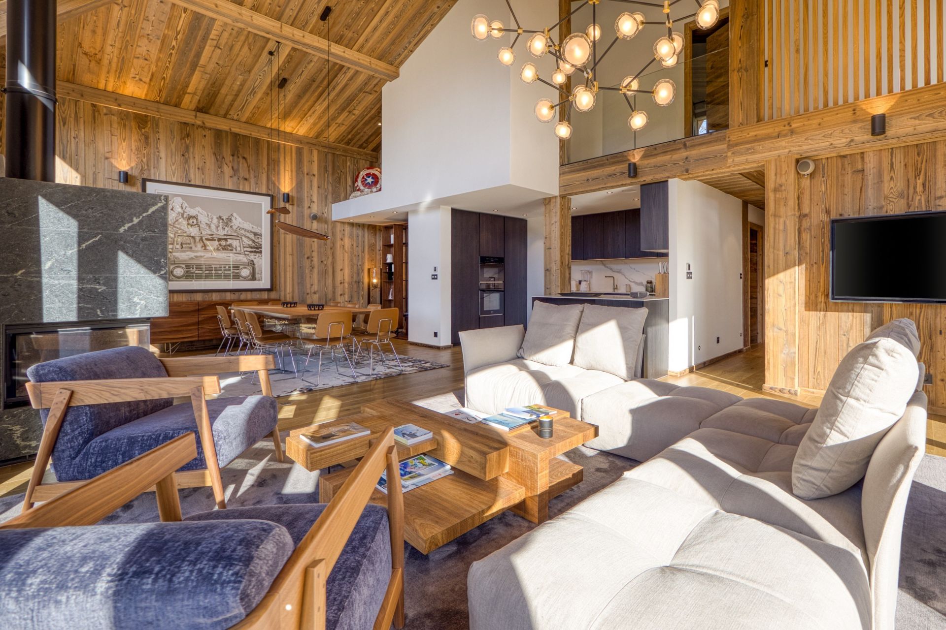 chalet de luxe 8 Pièces en location saisonnière sur MEGEVE (74120)