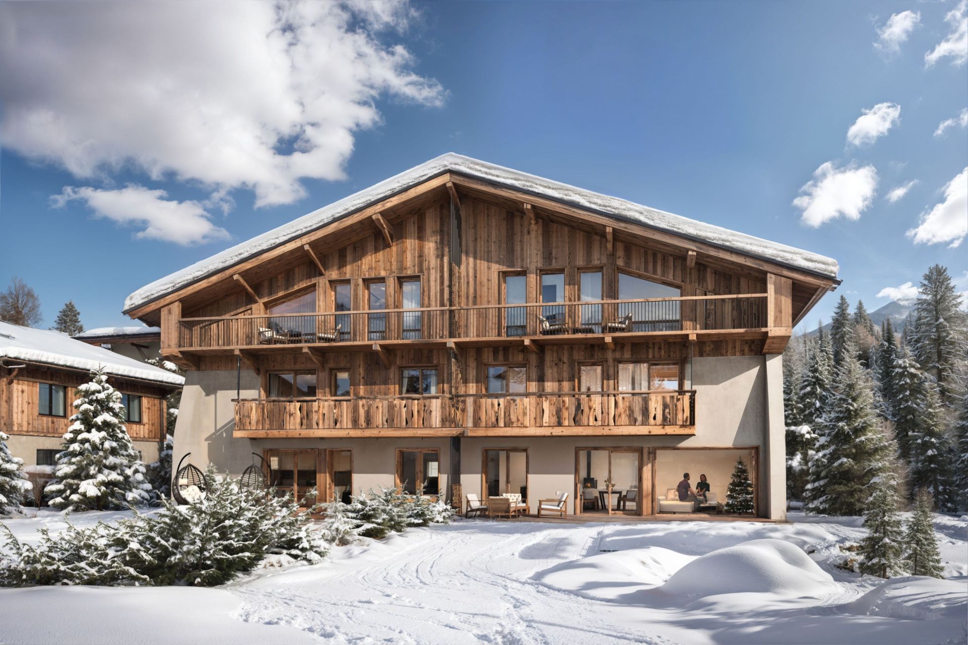 luxury apartment 5 Rooms for sale on MEGEVE (74120)