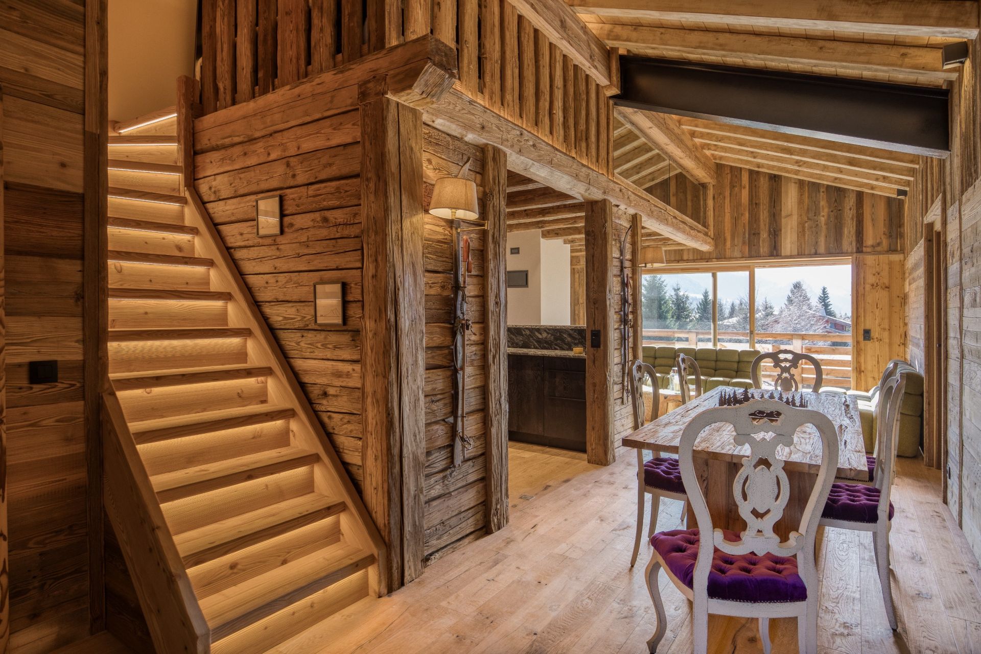 luxury apartment 5 Rooms for seasonal rent on MEGEVE (74120)
