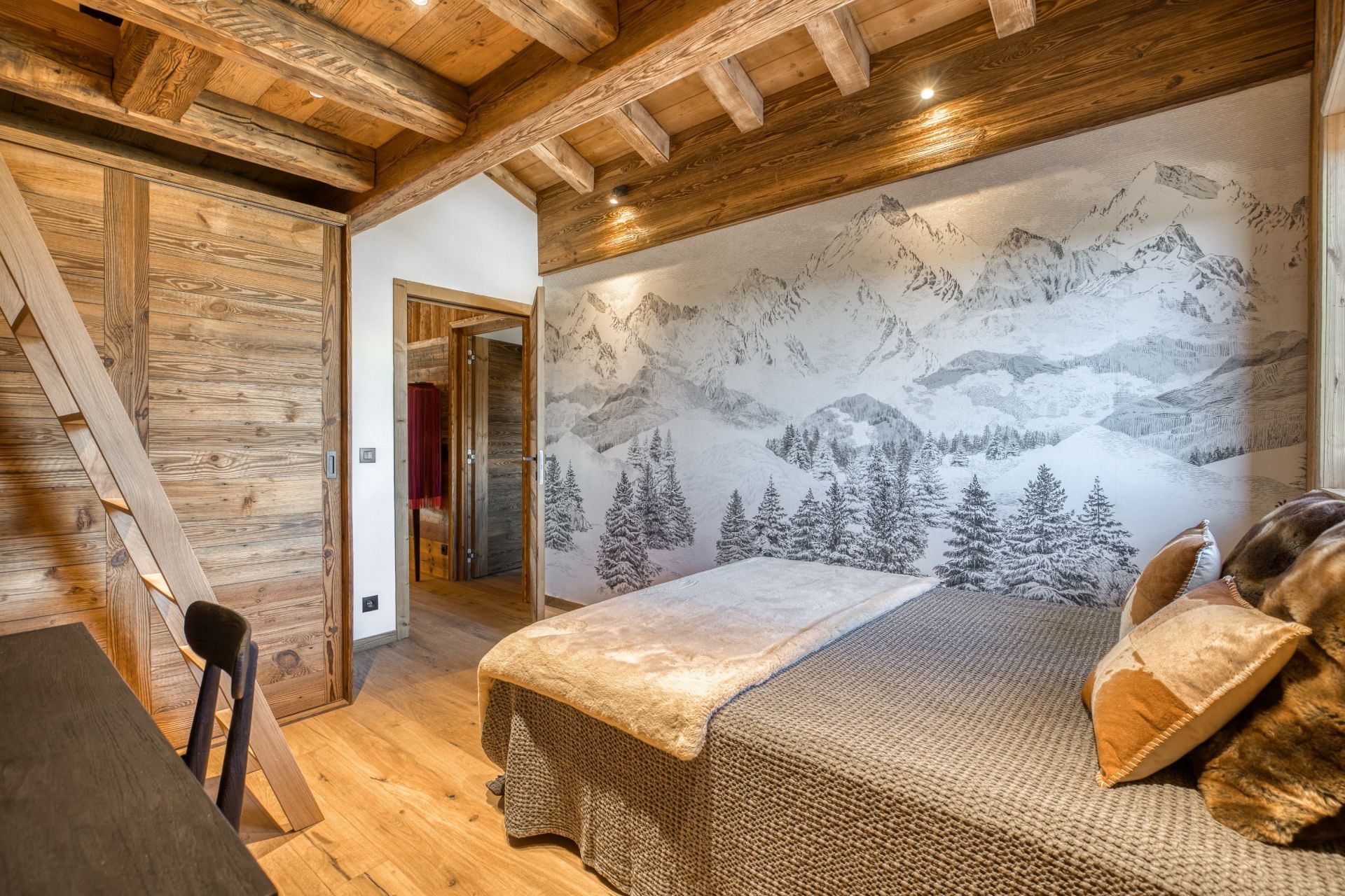 luxury apartment 5 Rooms for seasonal rent on MEGEVE (74120)