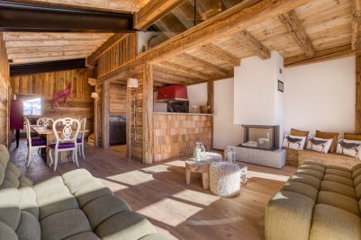 Rental Luxury apartment Megève 5&nbsp;Rooms 90&nbsp;m²