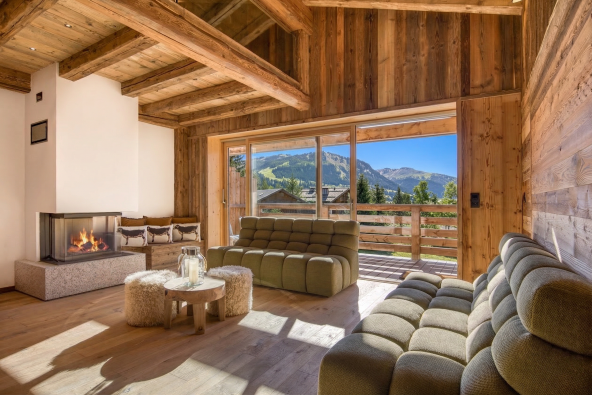 Location saisonnière Appartement de luxe Megève 5&nbsp;Pièces 90&nbsp;m²