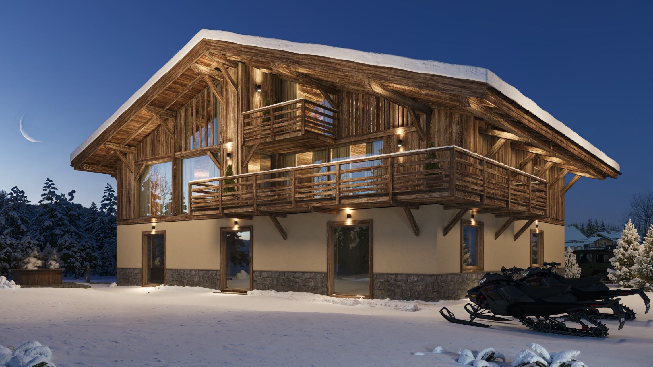 luxury chalet 11 Rooms for sale on MEGEVE (74120)
