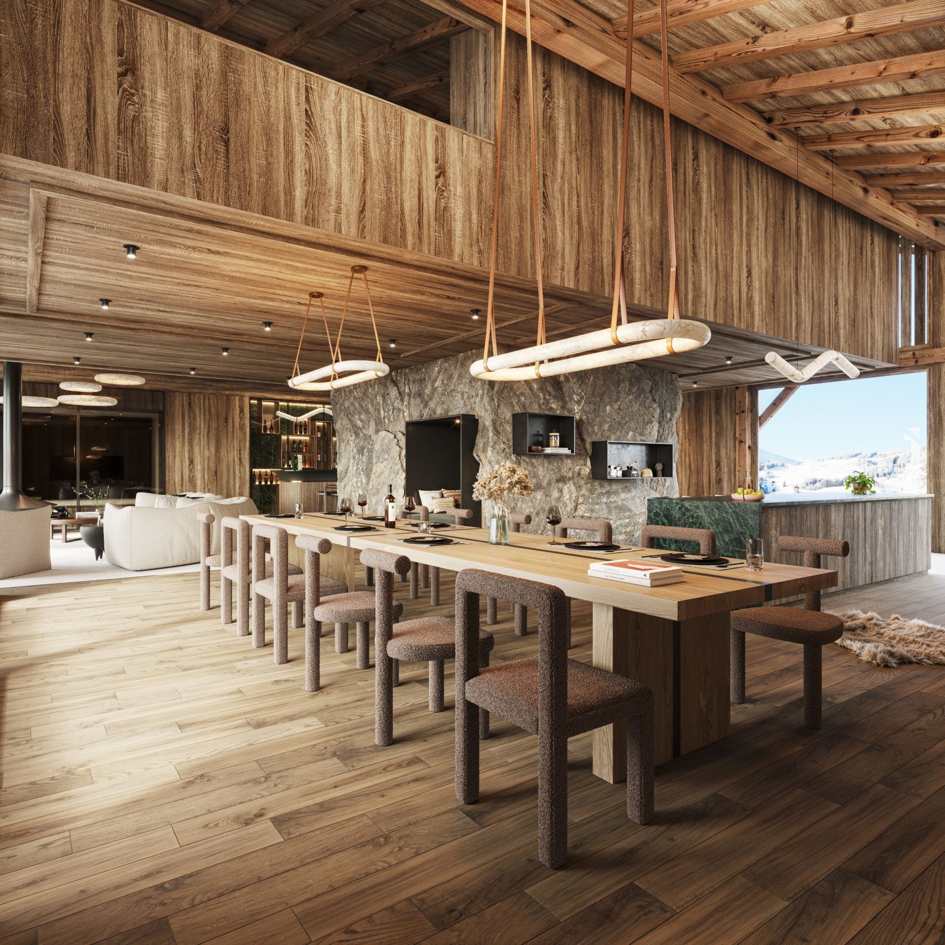 luxury chalet 11 Rooms for sale on MEGEVE (74120)