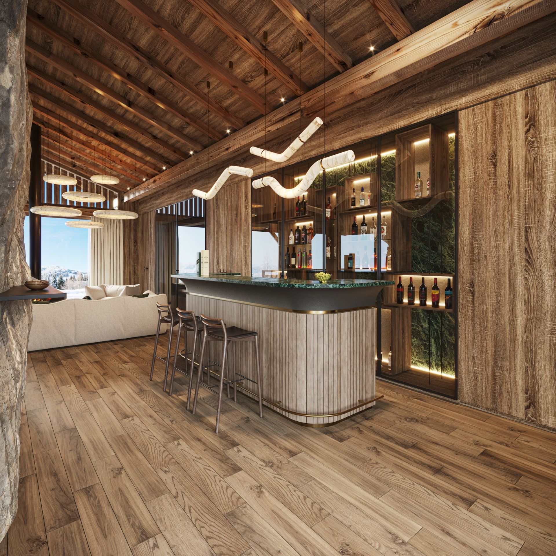 luxury chalet 11 Rooms for sale on MEGEVE (74120)