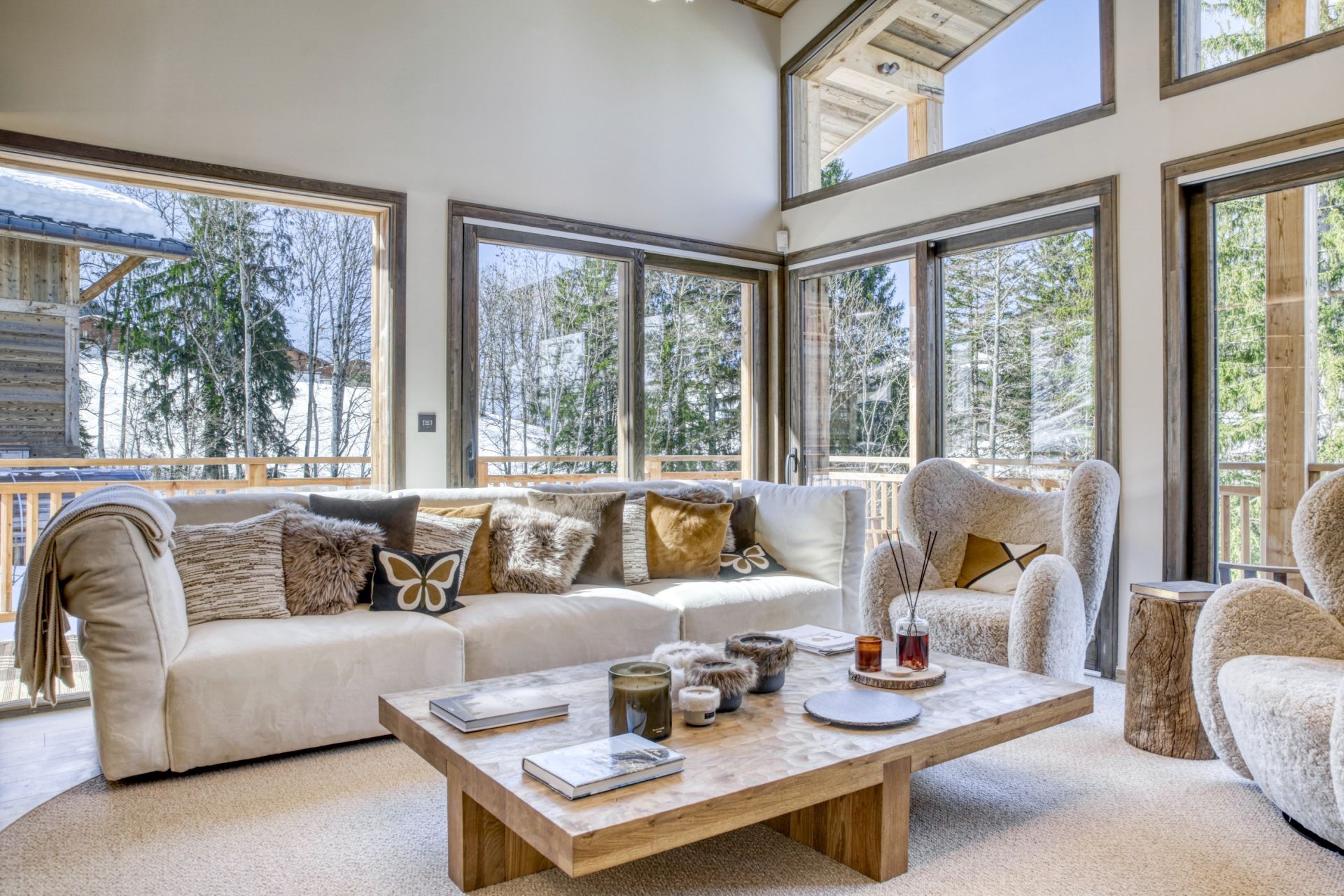 chalet de luxe 8 Pièces en location saisonnière sur MEGEVE (74120)