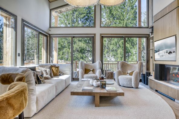 Location saisonnière Chalet de luxe Megève 8&nbsp;Pièces 220&nbsp;m²