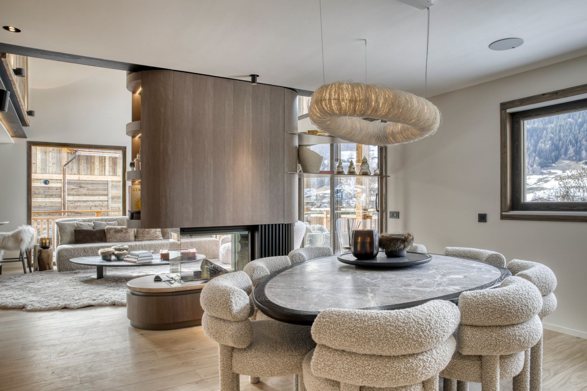 luxury chalet 8 Rooms for seasonal rent on MEGEVE (74120)