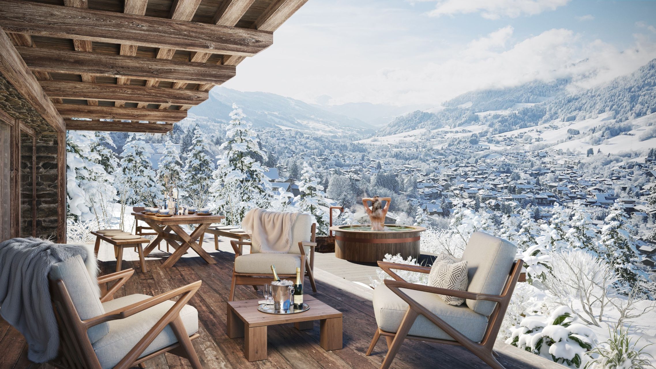 luxury chalet 7 Rooms for sale on MEGEVE (74120)