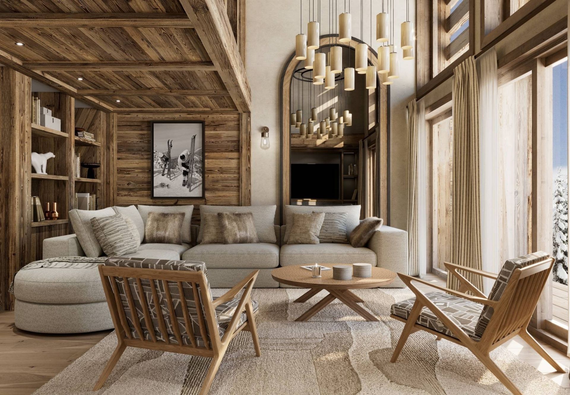 luxury duplex 4 Rooms for sale on MEGEVE (74120)
