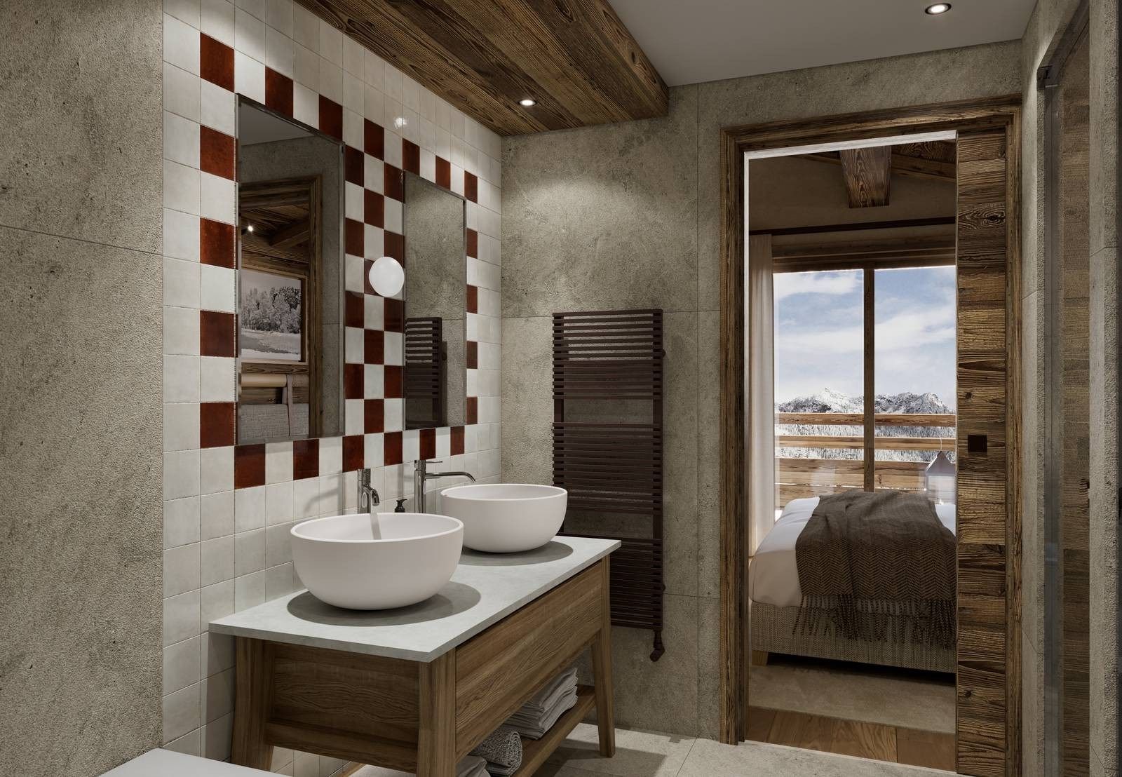 luxury duplex 4 Rooms for sale on MEGEVE (74120)