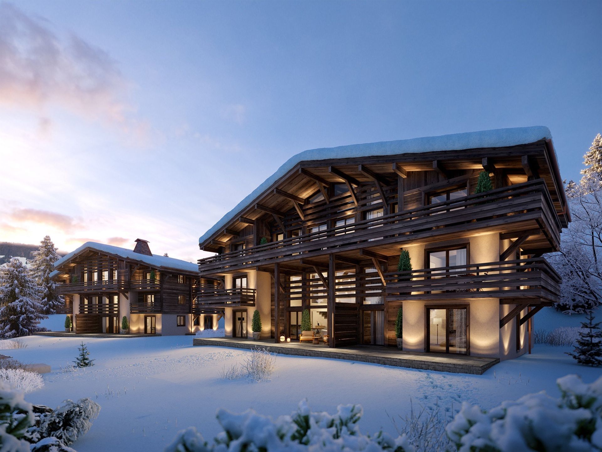duplex de luxe 4 Pièces en vente sur MEGEVE (74120)