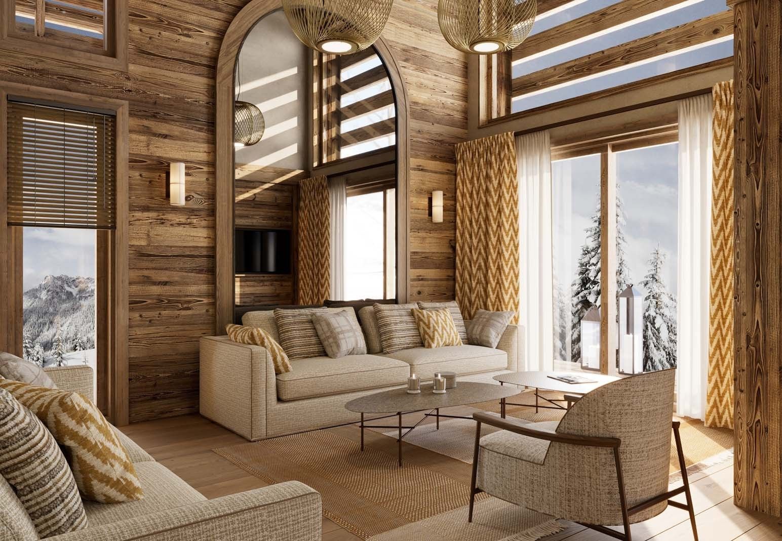 luxury triplex 4 Rooms for sale on MEGEVE (74120)