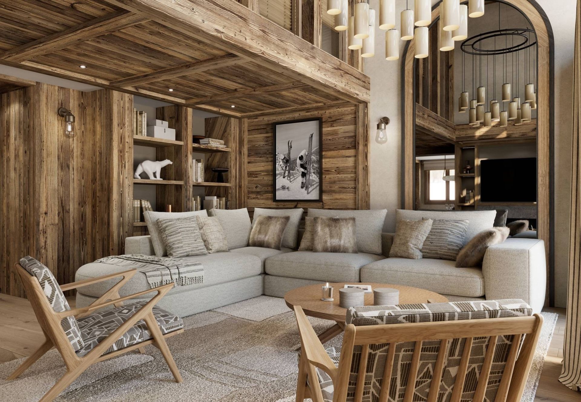 luxury triplex 4 Rooms for sale on MEGEVE (74120)