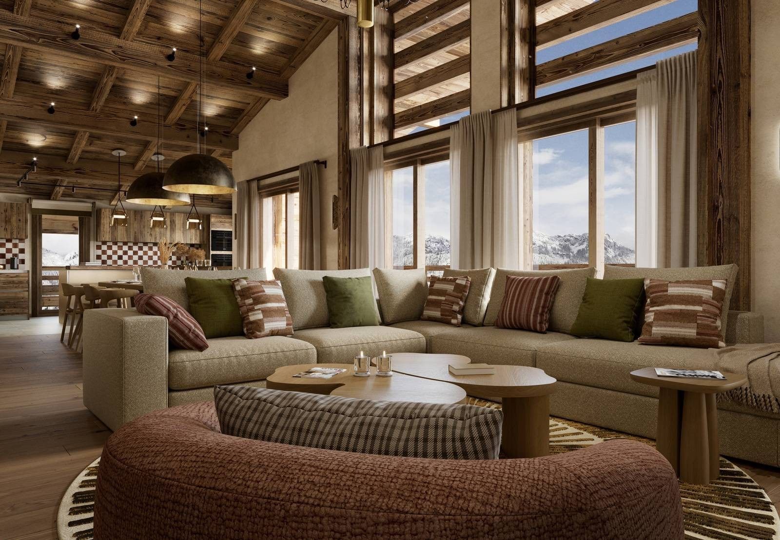 luxury triplex 6 Rooms for sale on MEGEVE (74120)