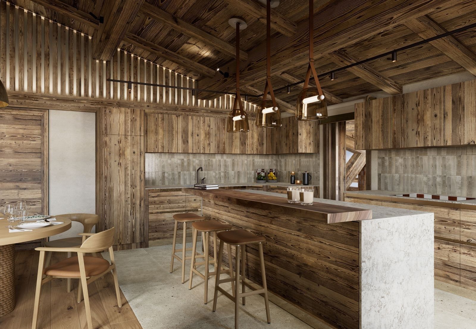 luxury triplex 6 Rooms for sale on MEGEVE (74120)