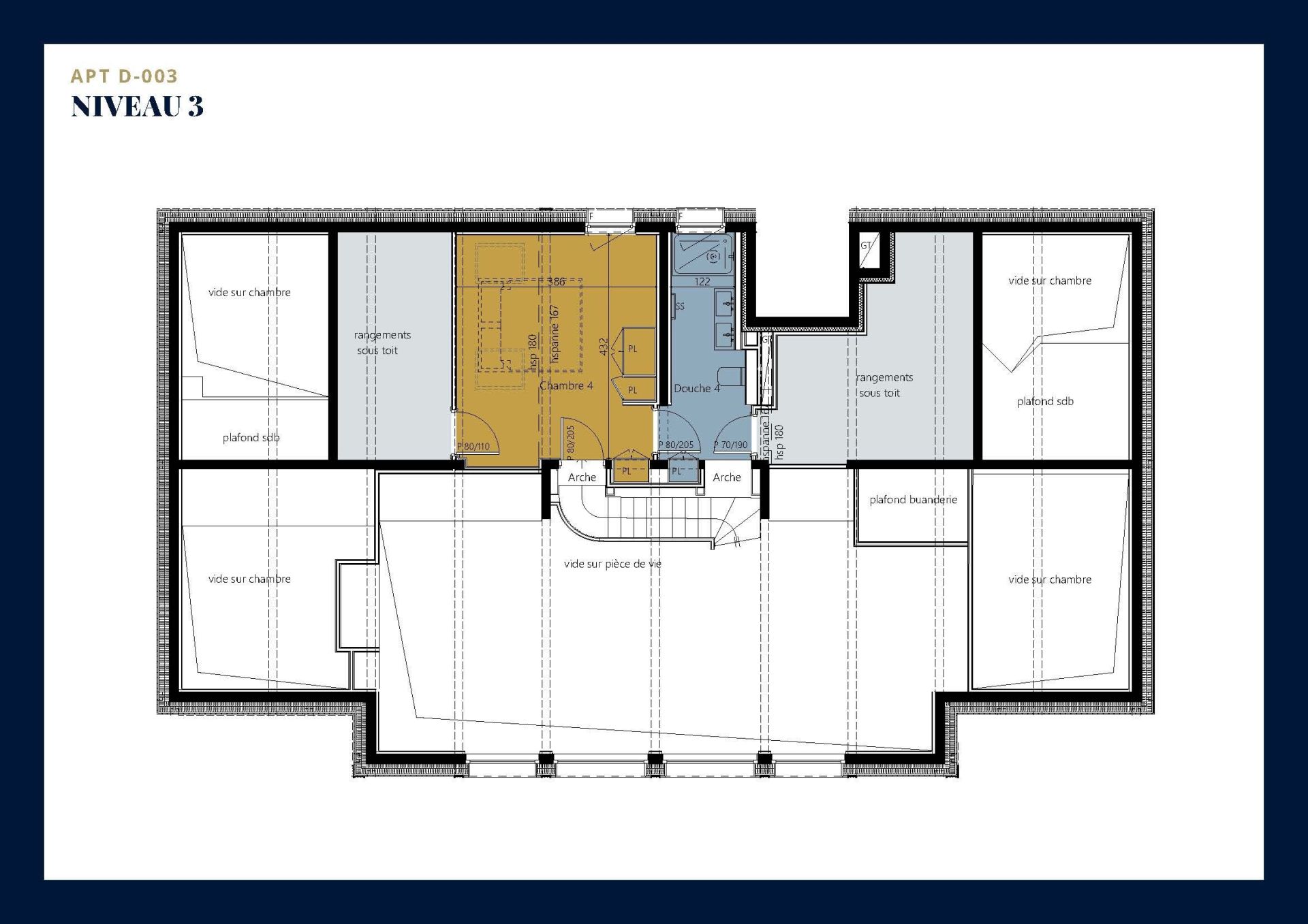 luxury triplex 6 Rooms for sale on MEGEVE (74120)