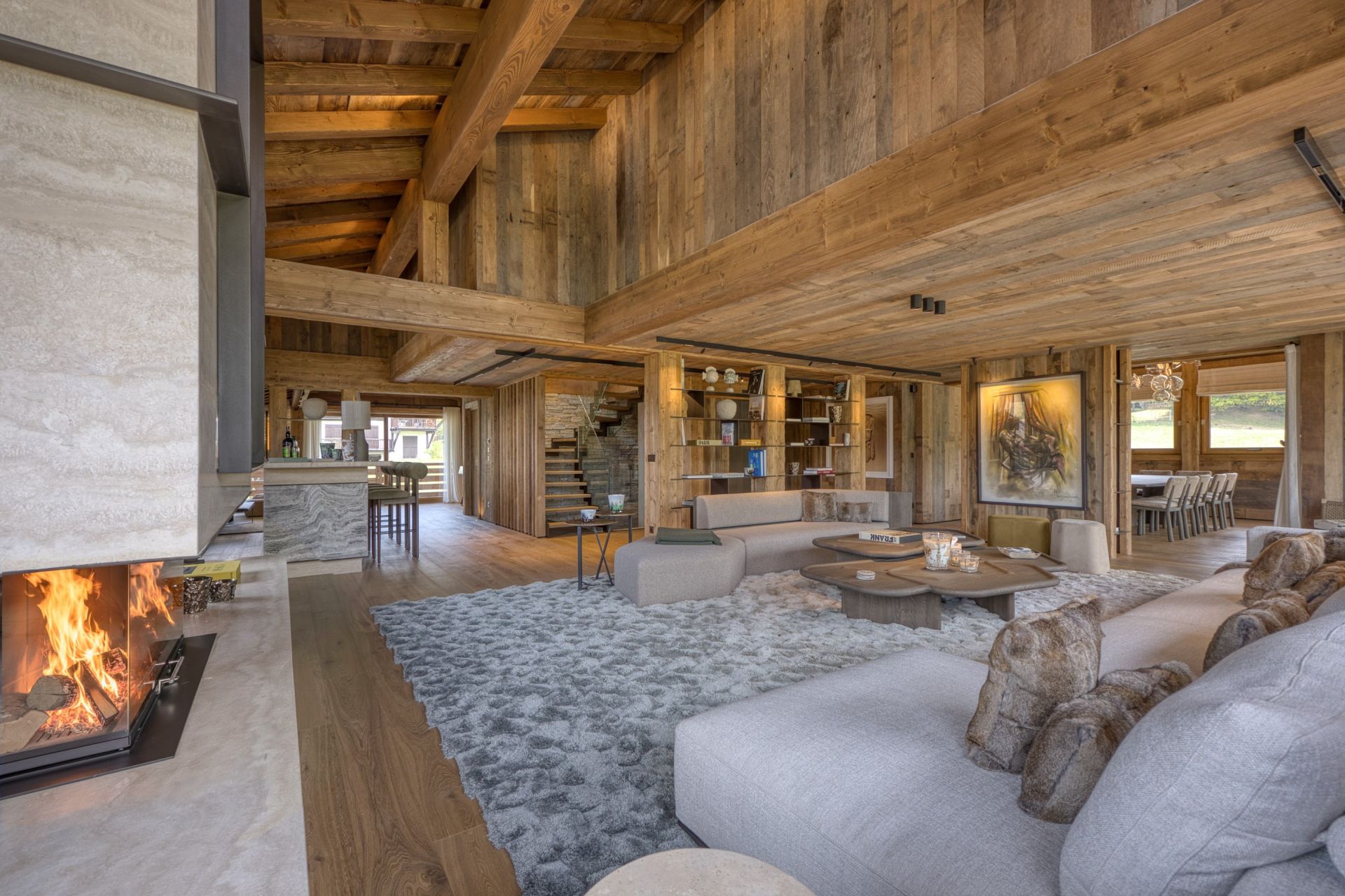 chalet de luxe 11 Pièces en location saisonnière sur MEGEVE (74120)