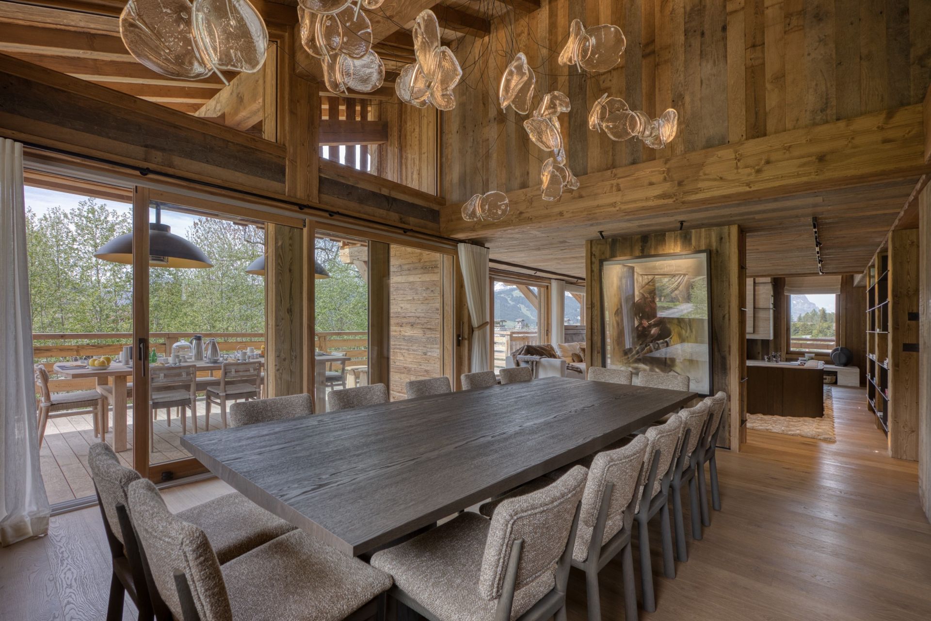 chalet de luxe 11 Pièces en location saisonnière sur MEGEVE (74120)