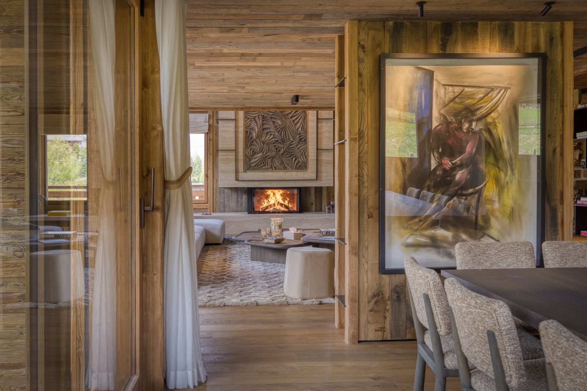 chalet de luxe 11 Pièces en location saisonnière sur MEGEVE (74120)