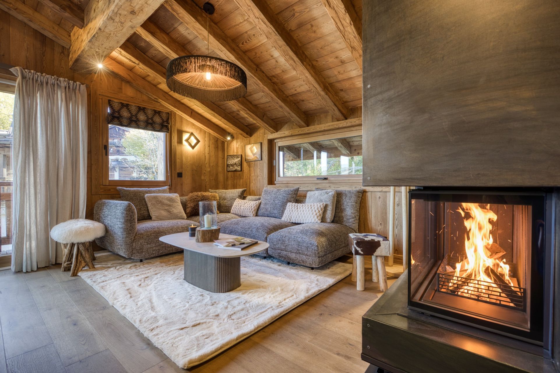 chalet de luxe 5 Pièces en location saisonnière sur MEGEVE (74120)