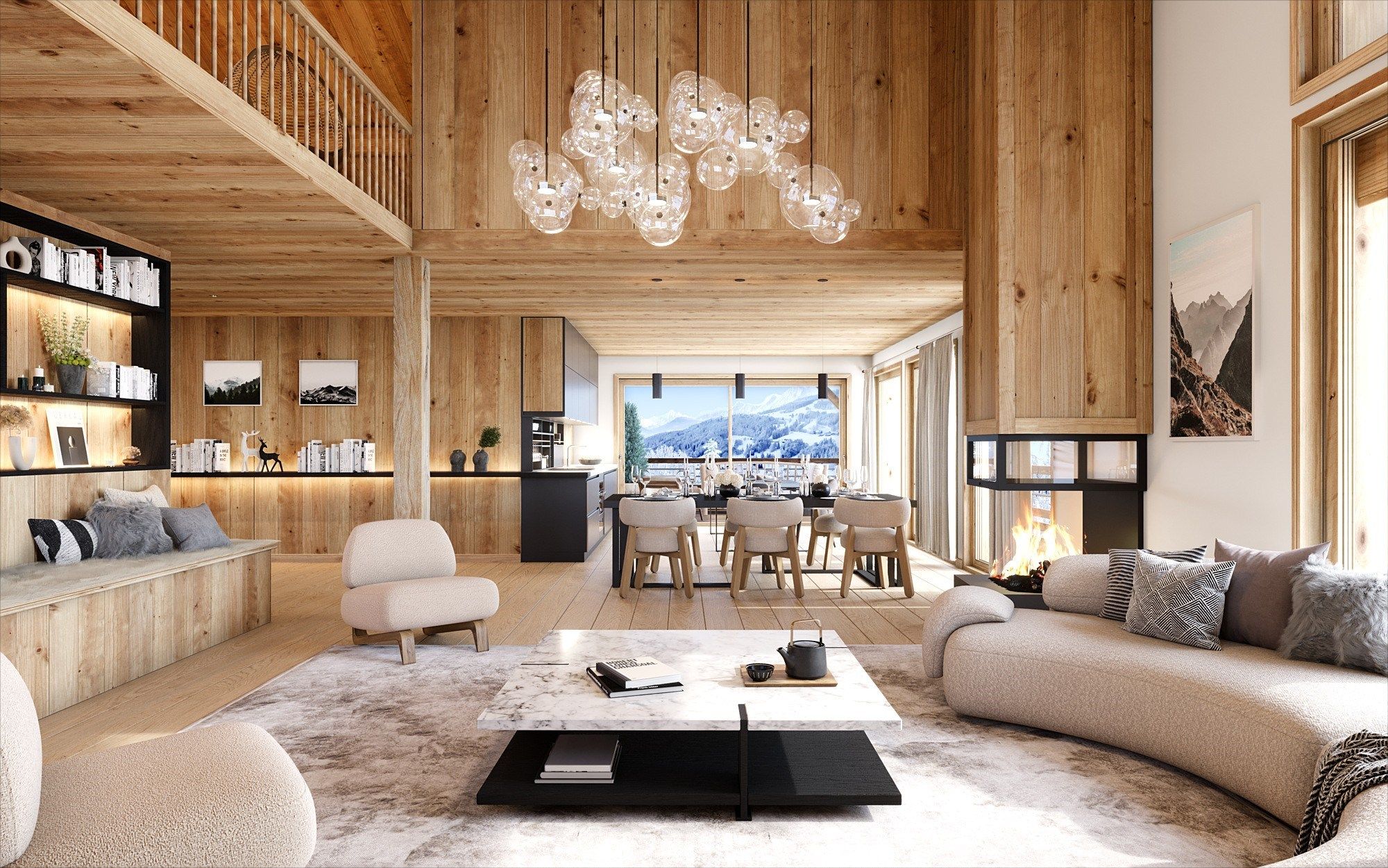 luxury chalet 8 Rooms for sale on MEGEVE (74120)