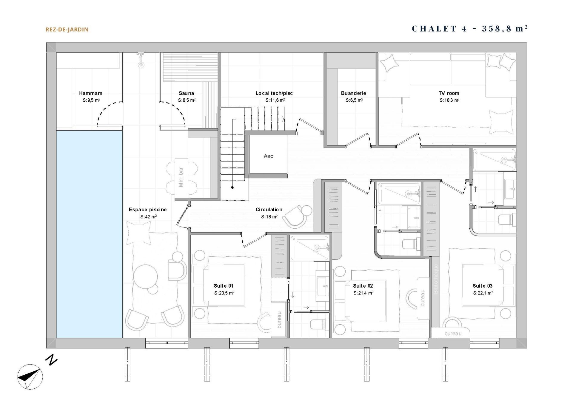 chalet de luxe 8 Pièces en vente sur MEGEVE (74120)