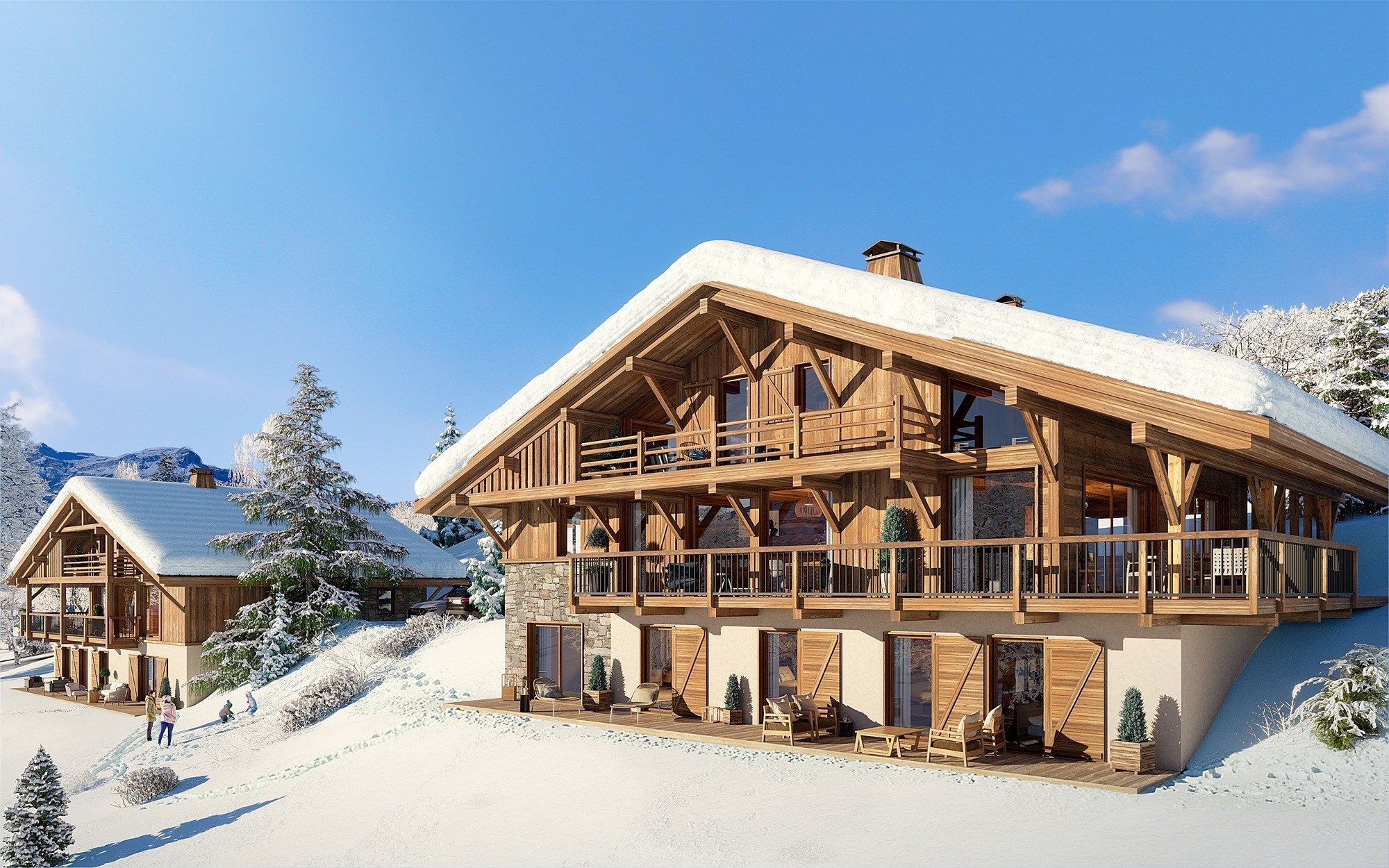 chalet de luxe 6 Pièces en vente sur MEGEVE (74120)