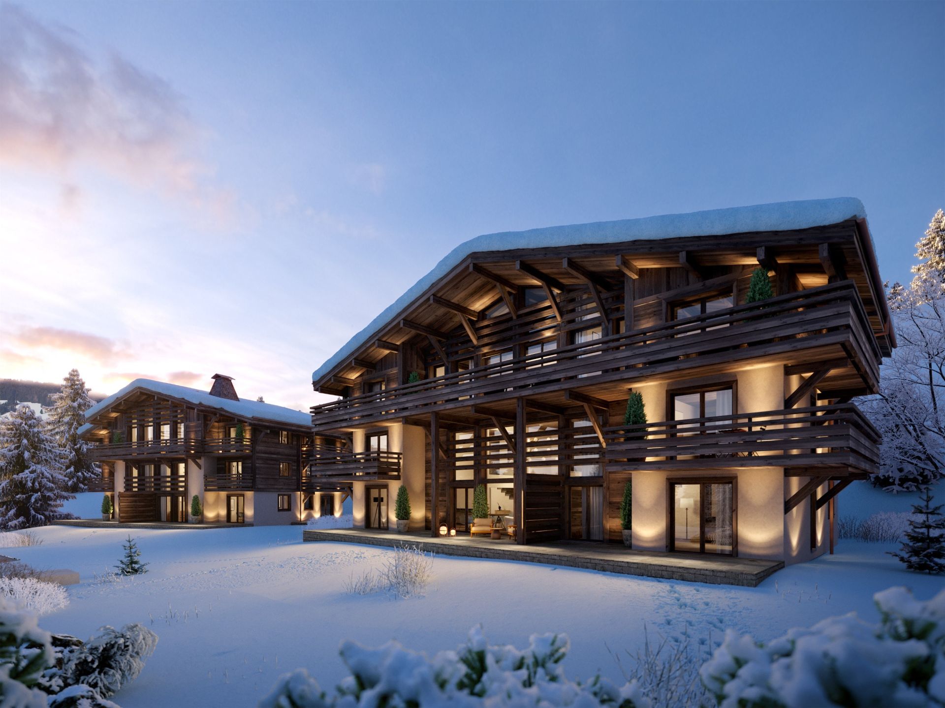 luxury duplex 6 Rooms for sale on MEGEVE (74120)