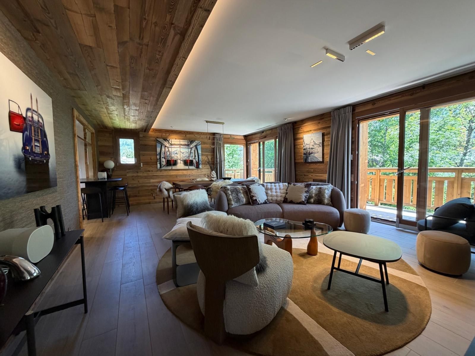 luxury apartment 4 Rooms for seasonal rent on MEGEVE (74120)
